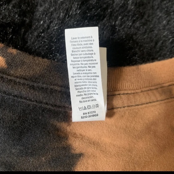 CANVAS Bella+Canvas Men’s “Gas Station” Green Logo Bleached Black T-shirt Sz 2XL - Picture 10 of 10